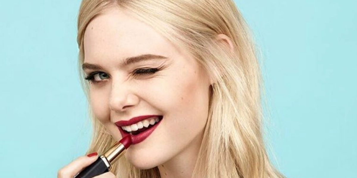 1200px x 600px - Elle Fanning Is the New Face of L'Oreal Paris - Elle Fanning L'Oreal Paris  Campaign