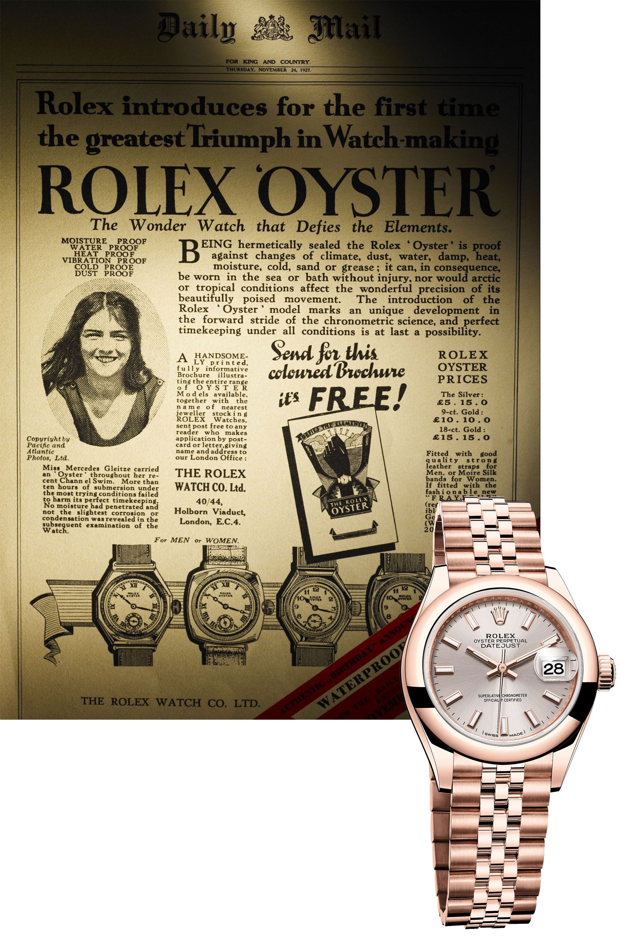 Rolex - Vintage advertisements.