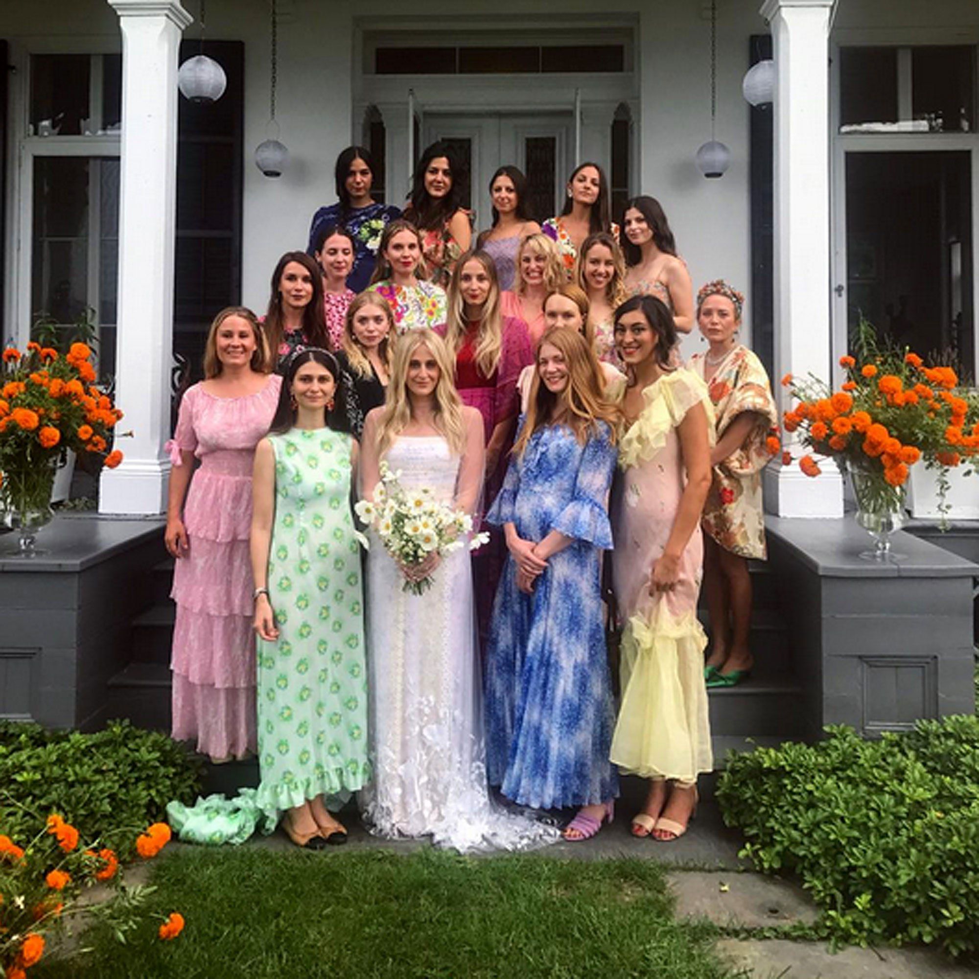 Celebrity Bridesmaids Dresses & Maid of Honour Pictures