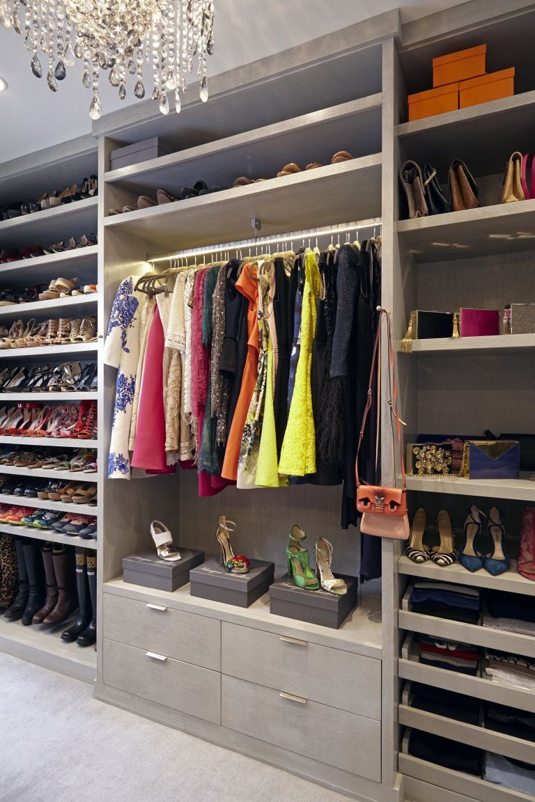 Inside Celebrity Walk In Closets - Celebrity Closet Photos