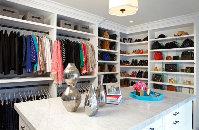 Celebrity Closets: Photos Of Organized Outfits & Shoes The Stars