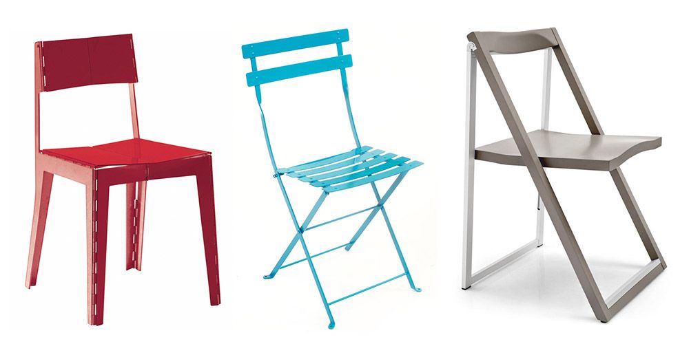 svinge trimme album Best Modern Folding Chairs - Designer Fold Up Chair Ideas