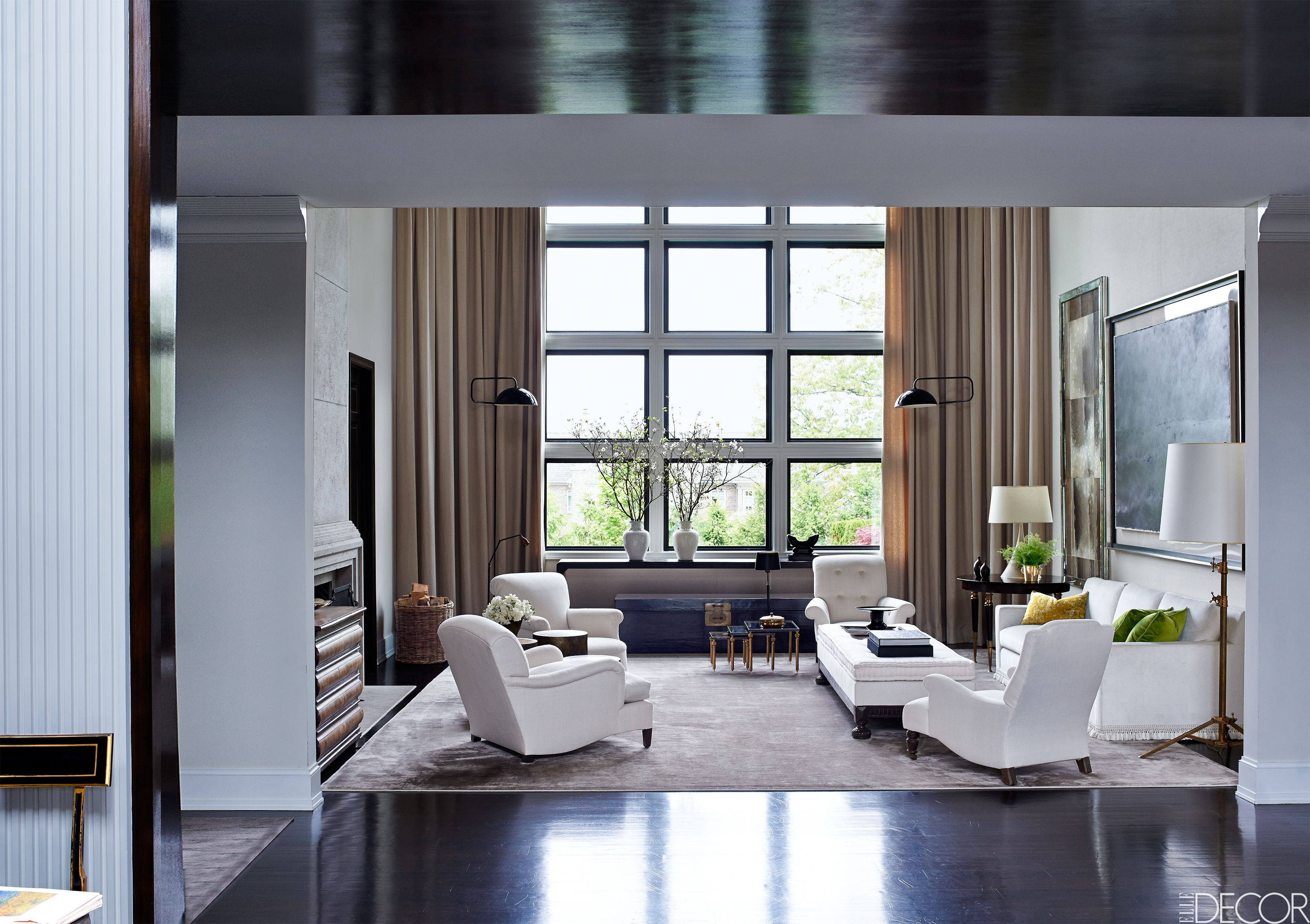 20 White Living Room Furniture Ideas