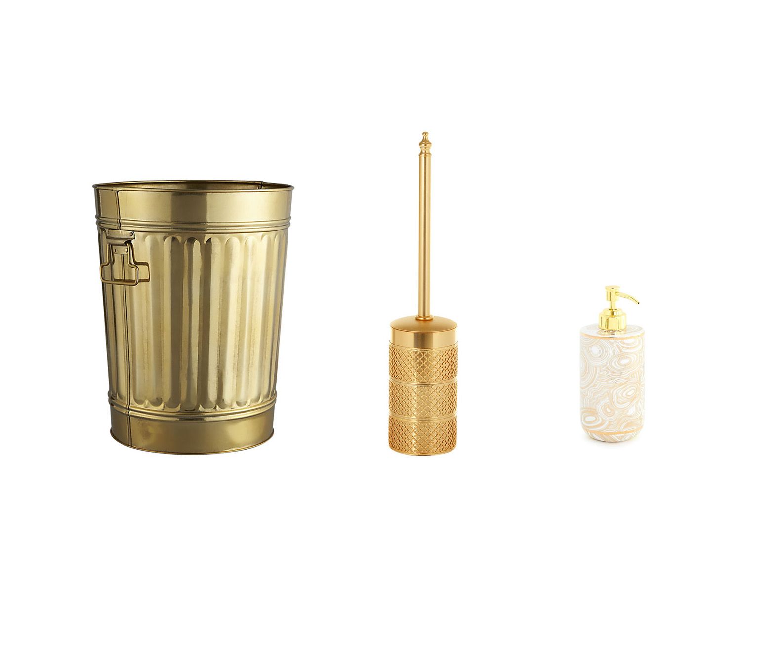 Bathroom Accessories curated on LTK  Gold bathroom accessories, Brass  bathroom accessories, Bathroom decor colors