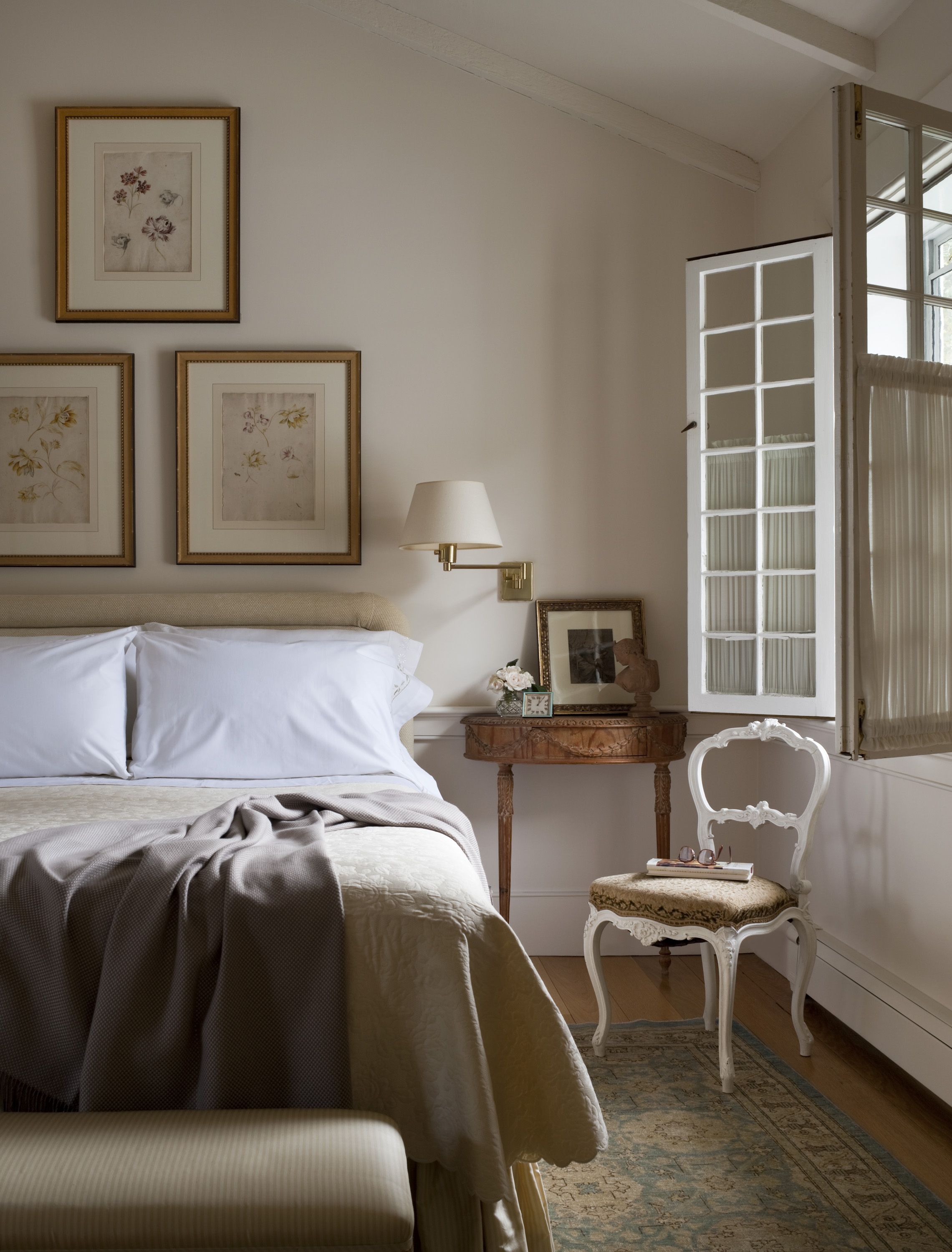 Side Table In Bedroom