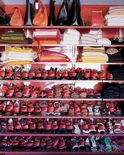 Celebrity Closets: Photos Of Organized Outfits & Shoes The Stars