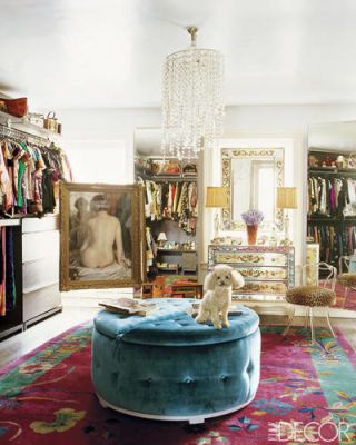Dressing Room Rugs To A Luxurious Walk-In Closet