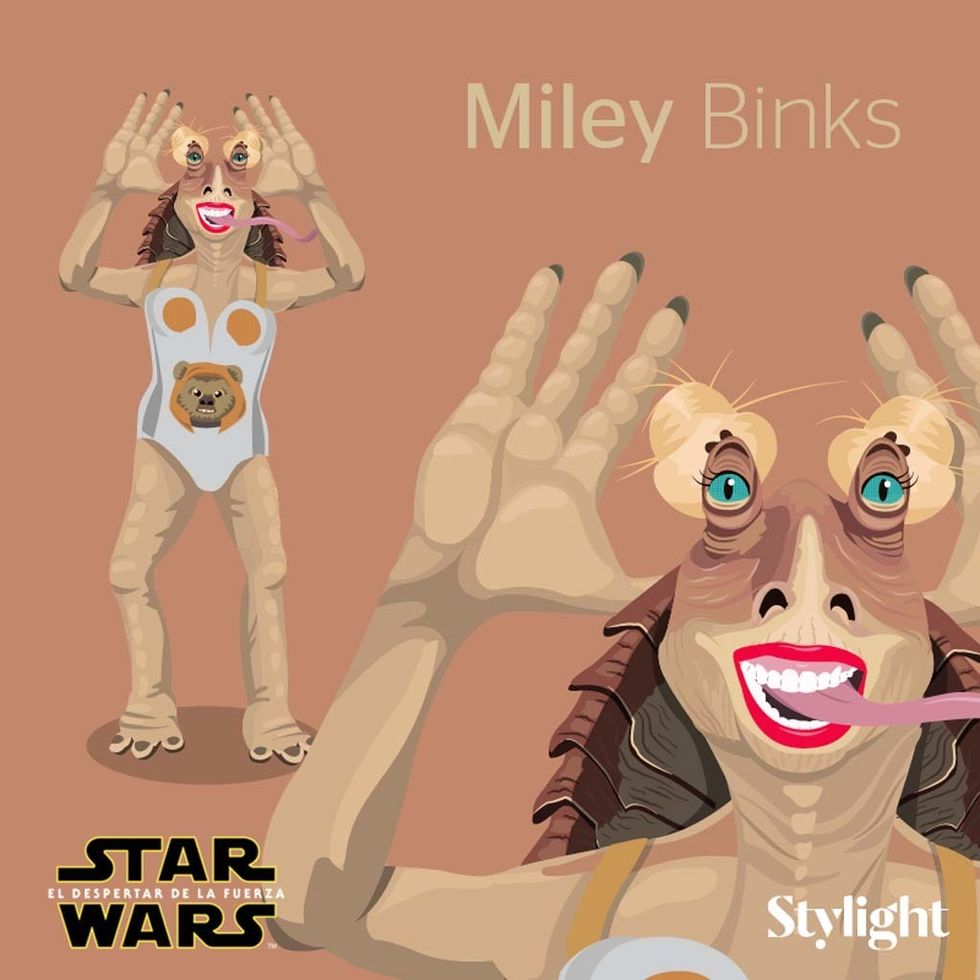 <p>Miley Binks.</p>
