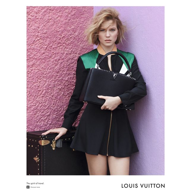 Léa Seydoux imagen de Louis Vuitton