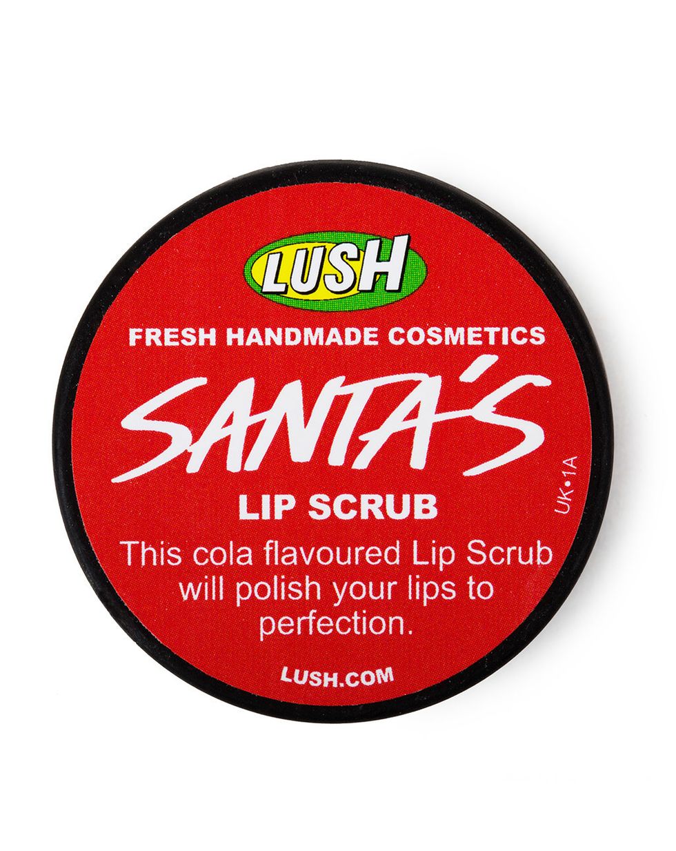 <p>'Santa's Lip Scrub' (8,50 €), de <strong>Lush</strong>. Exfoliante para labios con azúcar y cerezas.</p>