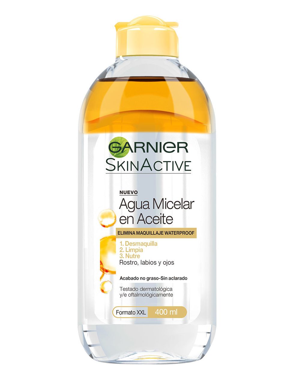 <p>Parece que no sólo el agua tiene la capacidad de ser micelar, el aceite también: &quot;Agua Micelar en Aceite Skinactive&quot; (4,90 €), de&nbsp;<strong>Garnier. </strong>Descubre más sobre este producto <a href="http://www.elle.es/publirep/garnier-skin-active?dclid=CJOhn_mRr8wCFfQT0wodAYgKmg" target="_blank">aquí</a>.</p>