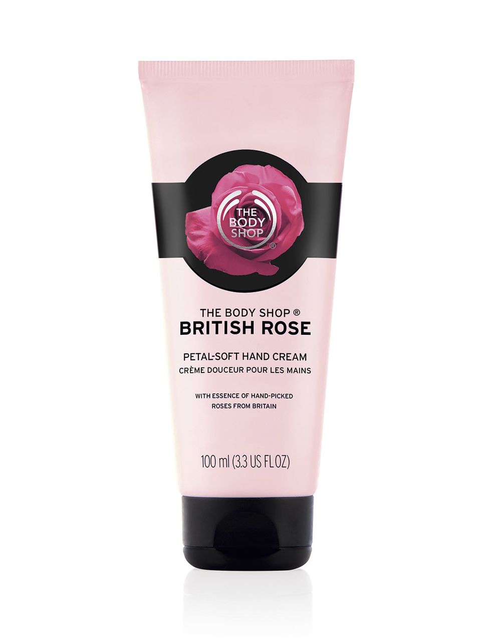 <p>'British Rose' (4,50 €), crema de manos de rosas de&nbsp;<strong>The Body Shop</strong>.</p>