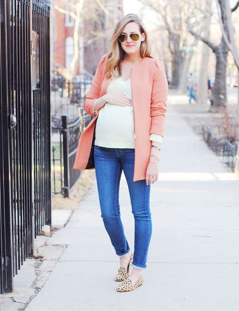 Looks de 9 meses con estilo - Cómo vestir durante el embarazo