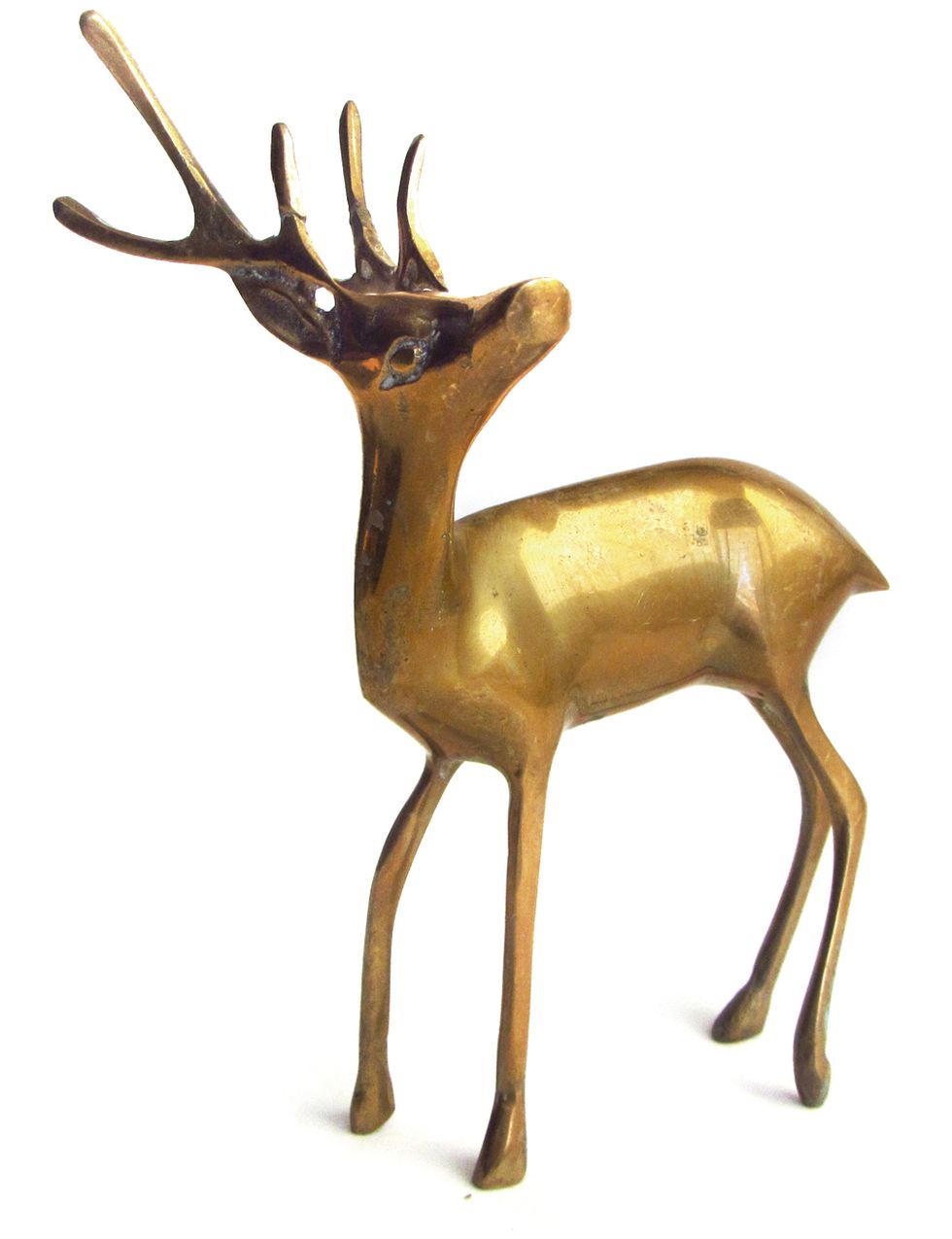 <p>Ciervo de bronce de Francia de los años 50 (130 €) de&nbsp;<strong>Alquián</strong>.</p>