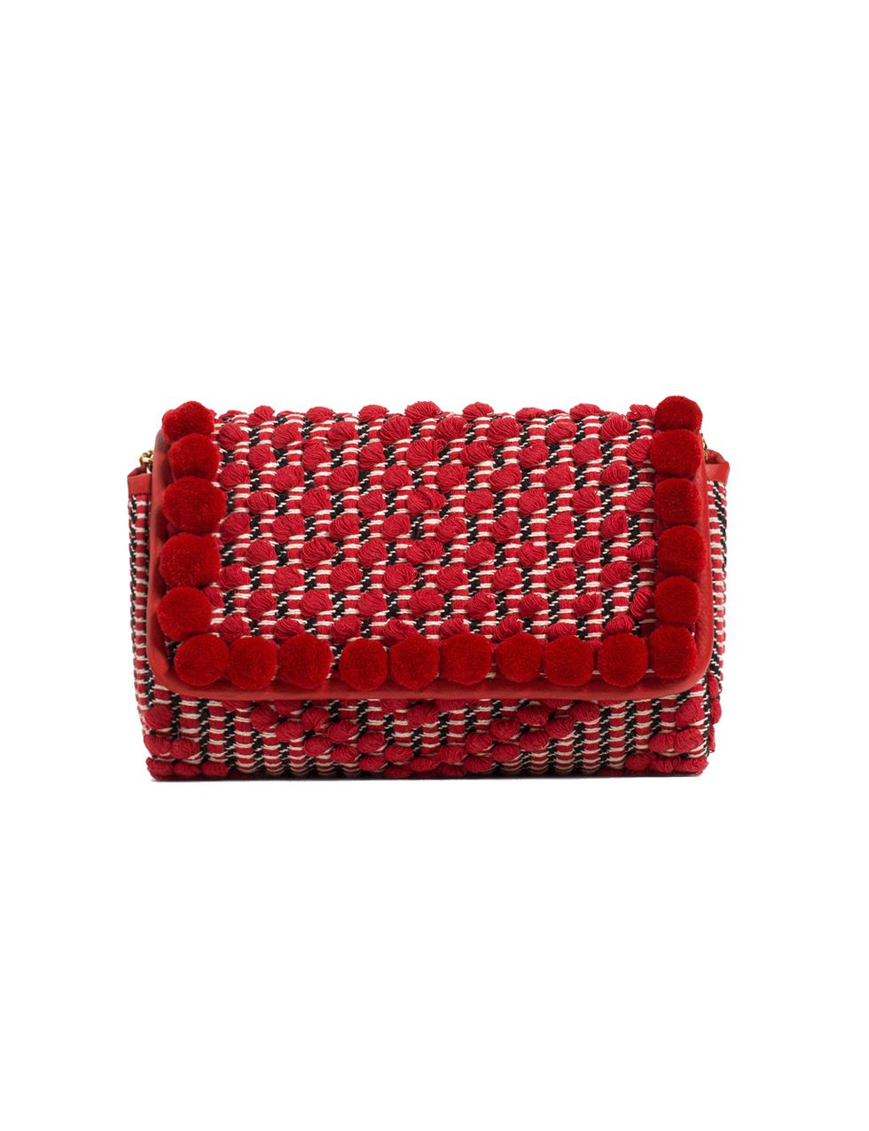 <p>Clutch rojo de <strong>Zara</strong> (39,95 €).</p>