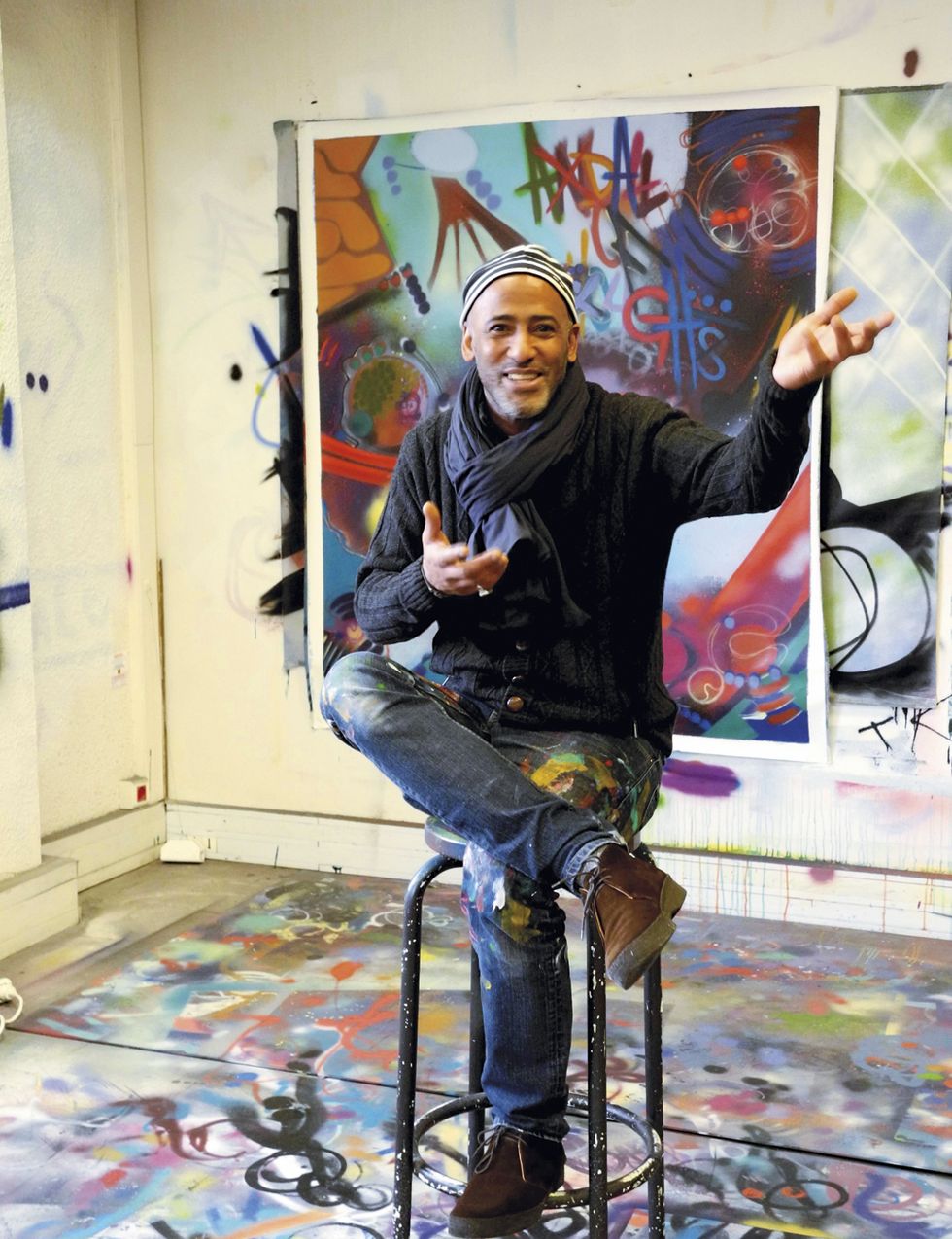 <p>Su nombre es Toxic y es uno de los más famosos grafiteros del Bronx.</p>