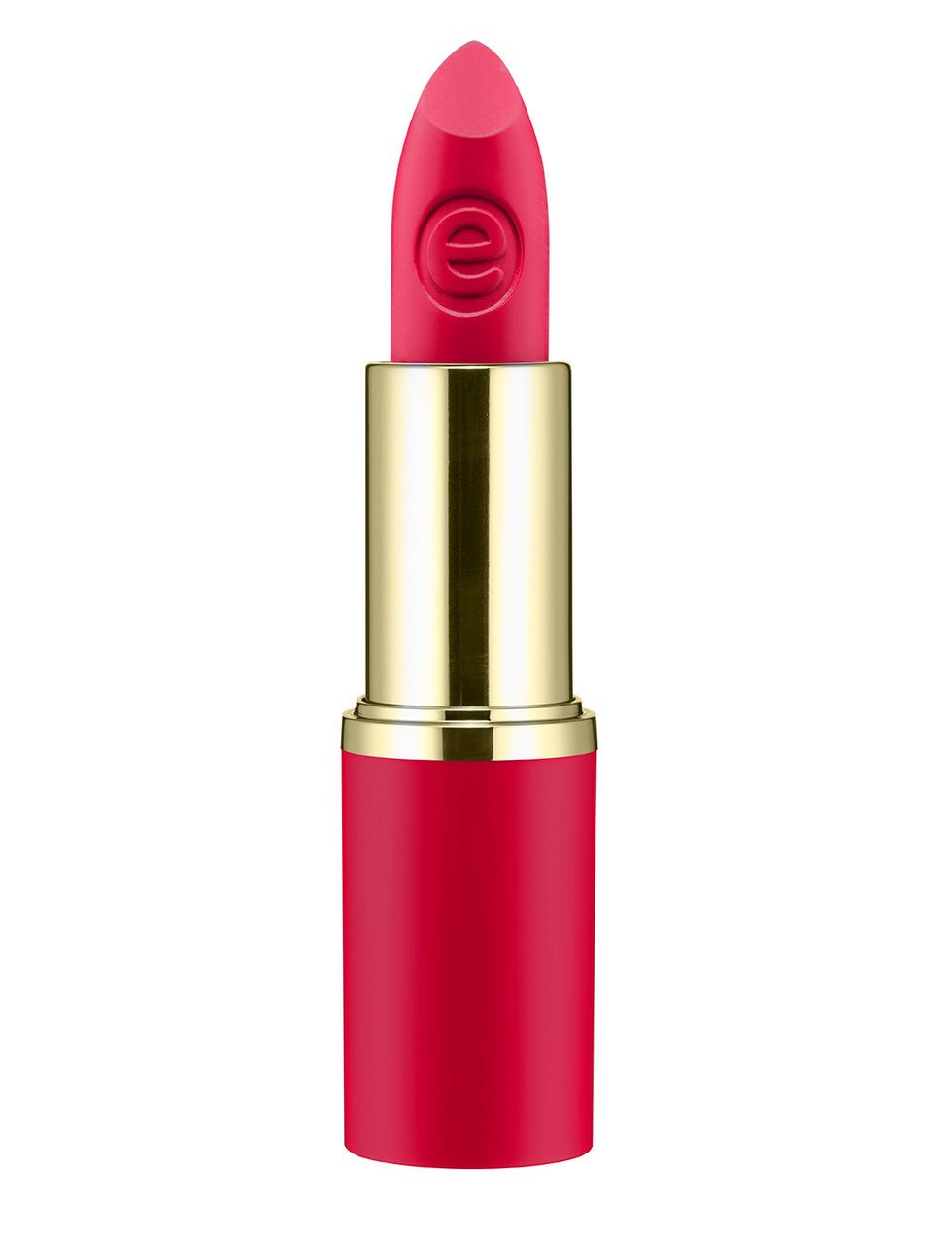 <p>'Merry Berry Lipstick' (2,89 €), de <strong>Essence. </strong>En el tono 'red rocks'</p>