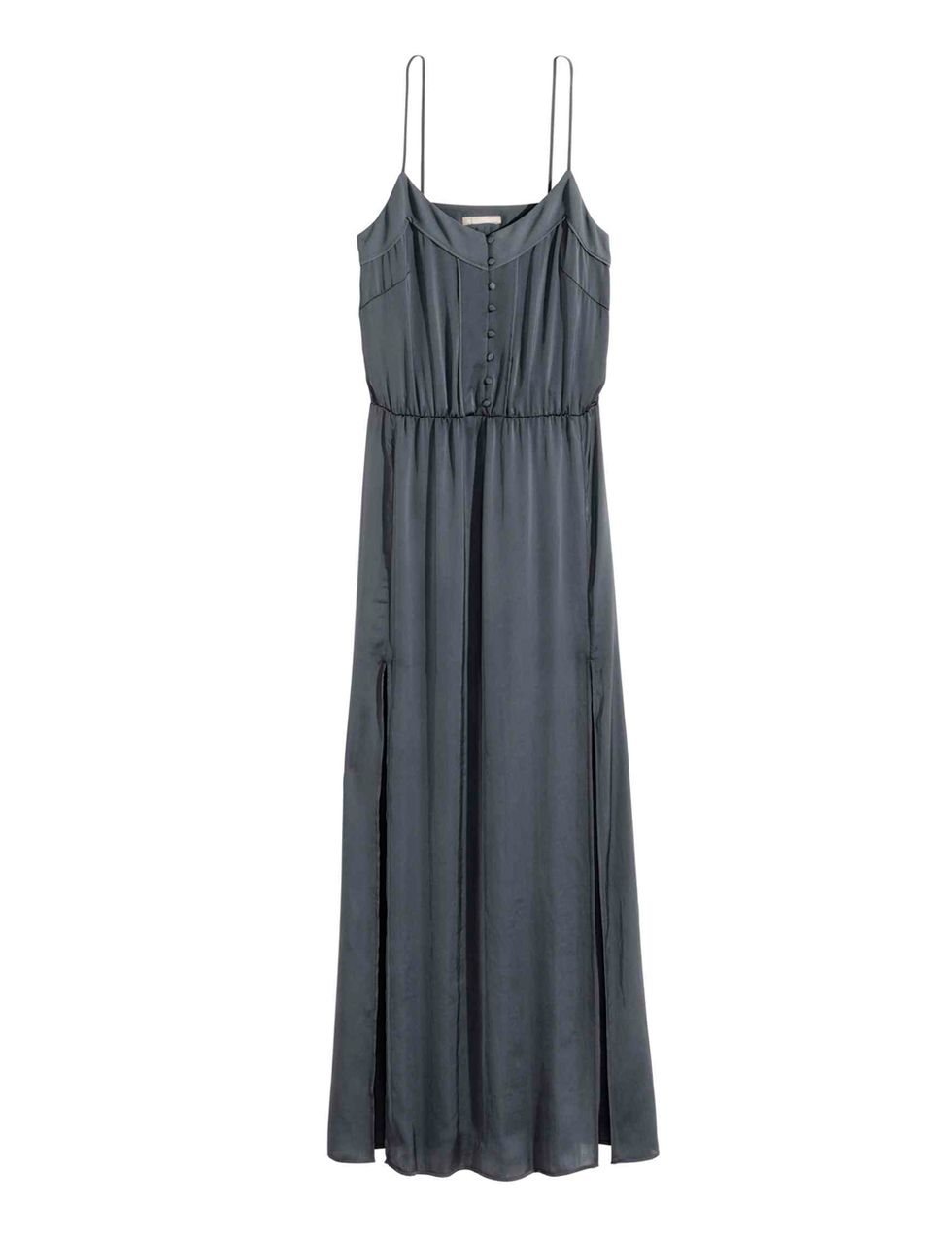 <p>Vestido con detalle de botones (34,99 €), de H&amp;M Concious Collection.</p>