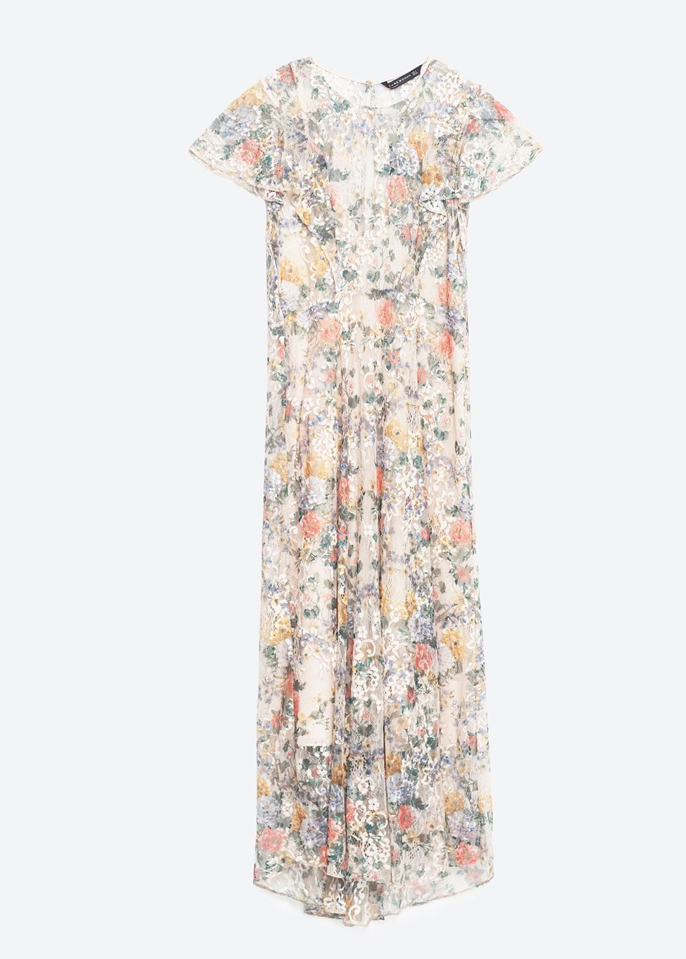 <p>Vestido floral de<strong> Zara</strong> (59,95 €).</p>
