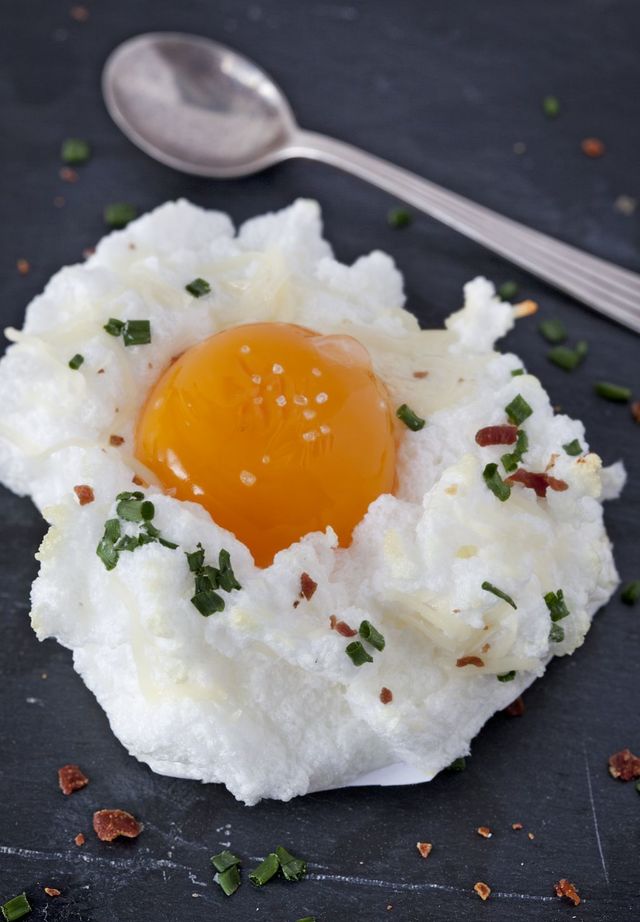 Egg yolk, Food, Fried egg, Ingredient, White, Meal, Breakfast, Egg white, Dish, Cuisine, 