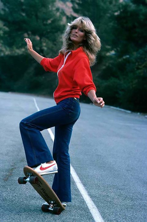 farrah fawcett nike cortez