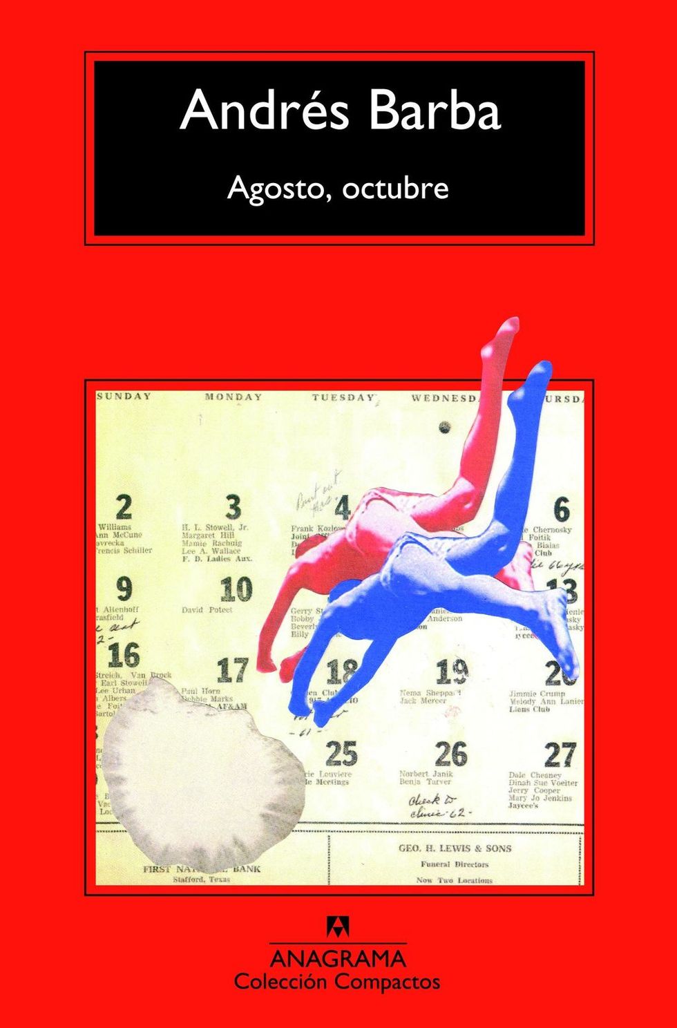 <p>Veterano entre los jóvenes, Barba fue uno de los españoles señalados en la prestigiosa revista americana Granta como una de las grandes promesas de las letras en castellano. Pero el madrileño ya ha dejado de ser promesa para convertirse en realidad con varias novelas, la última de ellas “Agosto, octubre” (Anagrama, 2014). En ella cuenta la historia de un adolescente que, durante un lánguido verano de pueblo, descubre lo mejor y lo peor de sí mismo. Traducido a cinco idiomas, elogiado por “The Times”, Andrés Barba se ha ido a vivir a Argentina y prepara libro sobre un tema delicioso: la risa.</p>