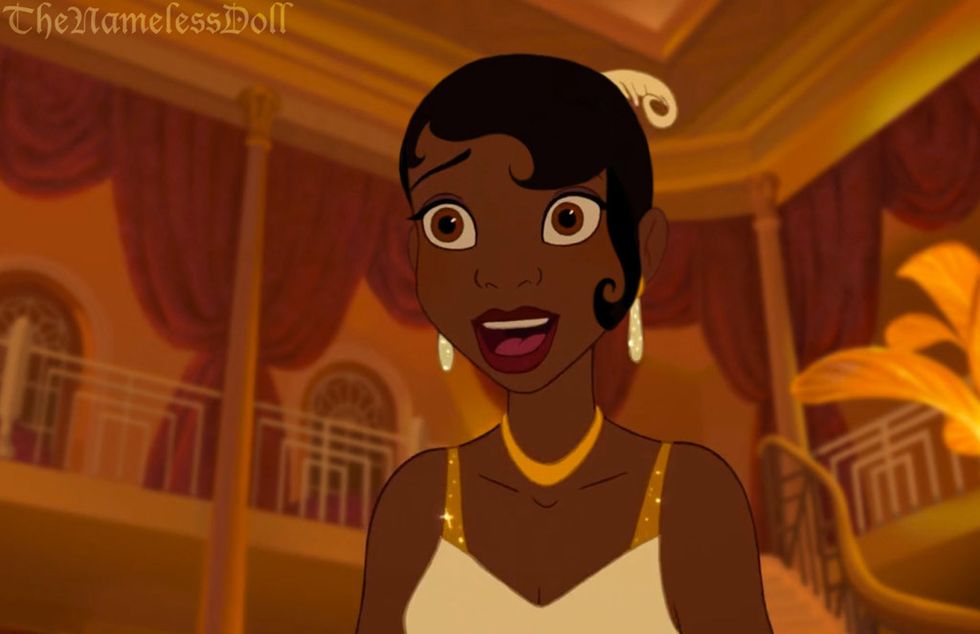 <p>Tiana, de 'Tiana y el Sapo', ahora luce un corte años 20 inspirado en Joséphine Baker.</p>