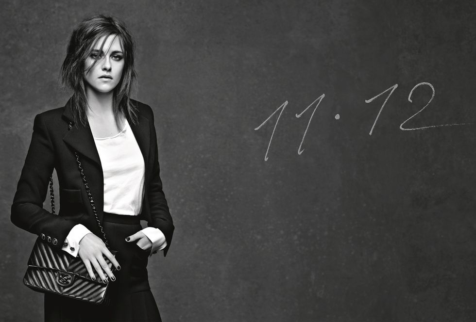 <p><strong>Kristen Stewart</strong> es imagen del nuevo modelo '11.12' de Chanel.</p>