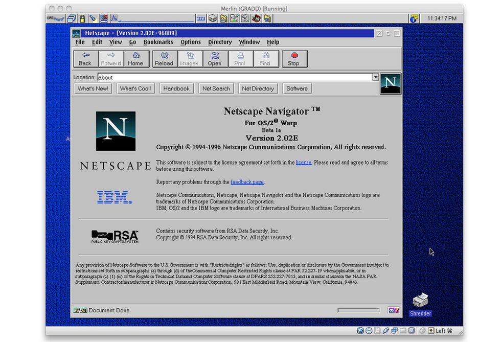 <p>
<strong>Qué era:</strong> No fue el primer navegador (ese fue Mosaic), sino el segundo. Surgió en 1994 y enseguida se hizo muy popular por su fácil usabilidad. Su logo representaba el amanecer en el planeta Tierra.<br />
<strong>Visto años después...</strong> Lo petó al principio, pero enseguida llegó un competidor que le plantaría cara: Internet Explorer. Veinte años después, nos preguntamos cómo pudimos navegar con esa interfaz.<br /><strong>¿Lo recuperamos?</strong> No. Desapareció completamente en 2008.</p>