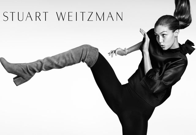 Gigi Hadid imagen de Stuart Weitzman