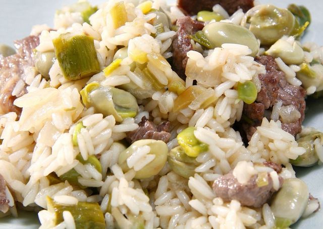 Food, Rice, Ingredient, Spiced rice, Cuisine, Recipe, Fried rice, Jasmine rice, Staple food, Steamed rice, 