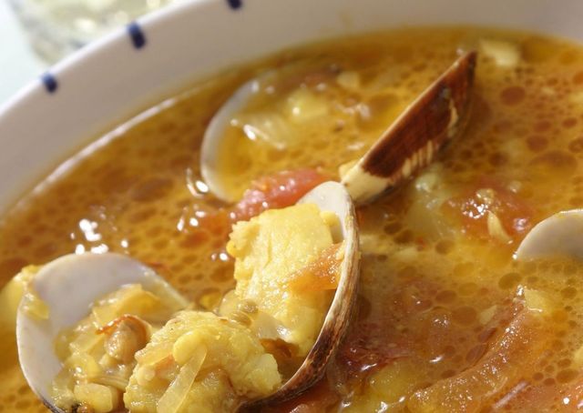 Food, Soup, Dish, Cuisine, Stew, Seafood, Curry, Recipe, Ingredient, Thai curry, 