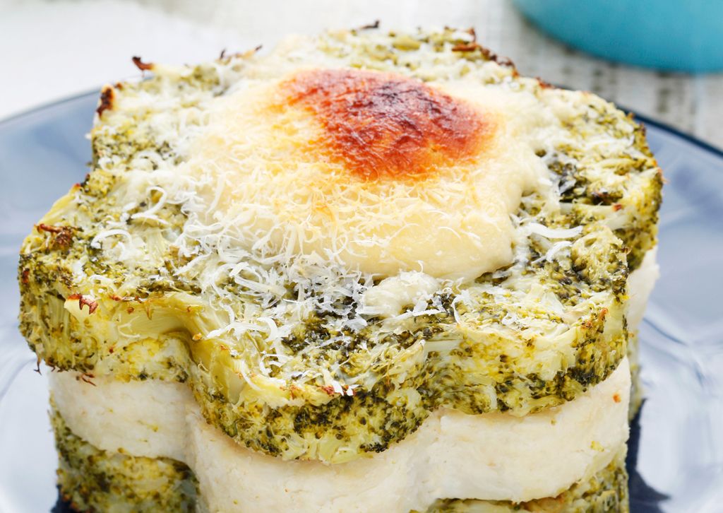 Gratinado De Brócoli Y Coliflor