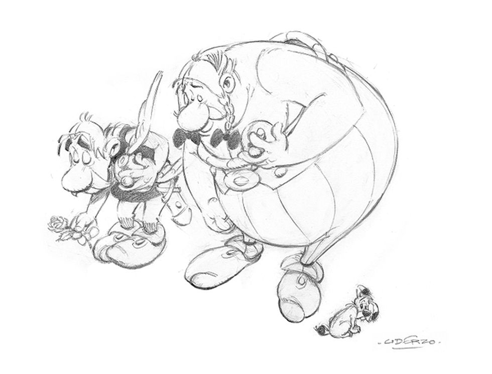 <p>Creador de Asterix y Obelix.</p>