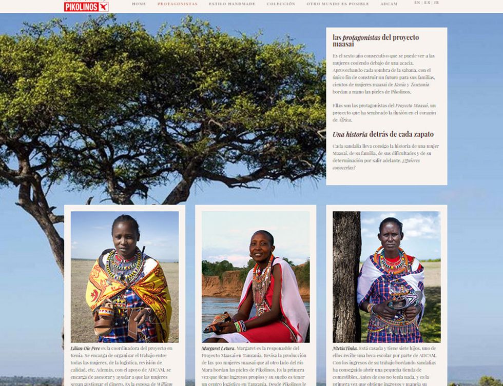 <p>Por sexto año consecutivo, la firma <a href="http://maasai.pikolinos.com/" target="_blank"><strong>Pikolinos</strong></a>&nbsp;lanza una línea de <strong>calzado elaborada por mujeres maasai</strong>, de Kenia y Tanzania, la cual favorece el empleo de las mismas para cubrir las necesidades de su familia y labrar un futuro mejor.&nbsp;</p><p>Los colores vivos, la delicada producción y la exclusividad de los diseños son la clave del éxito de estas sandalias.&nbsp;</p>