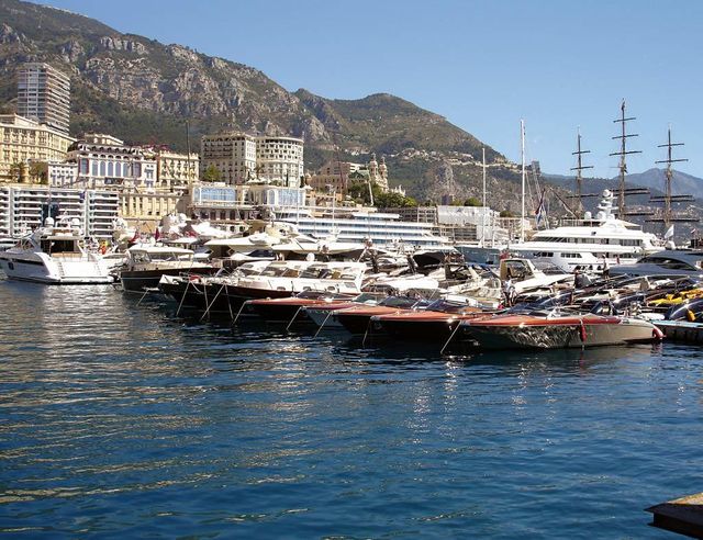 Puerto deportivo de Mónaco.