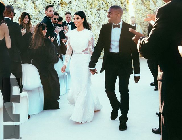 boda Kim Kardashian Kanye West