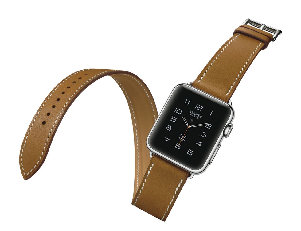 <p>Apple firma la esfera y Hermés la correa del <i>Apple Watch Hermès</i>. En edición limitada y personalizable, c.p.v.&nbsp;</p>