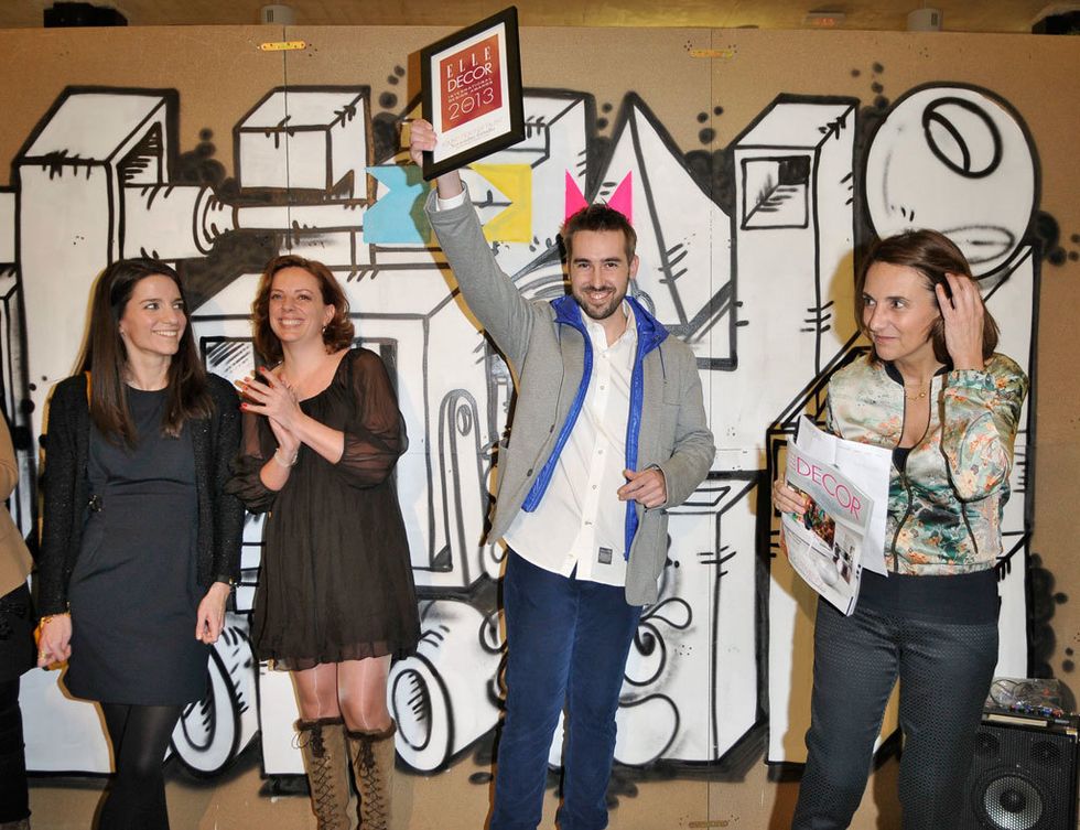 <p>Vicente Porres y Susana Sancho, de <strong>Noviembre Estudio</strong> reciben el Premio Young Talent Edida España 2013.</p>