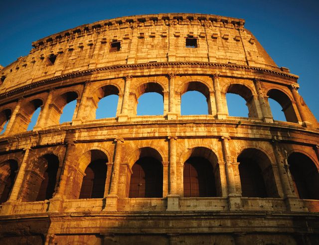 El coliseo fue el más grande del Imperio Romano.