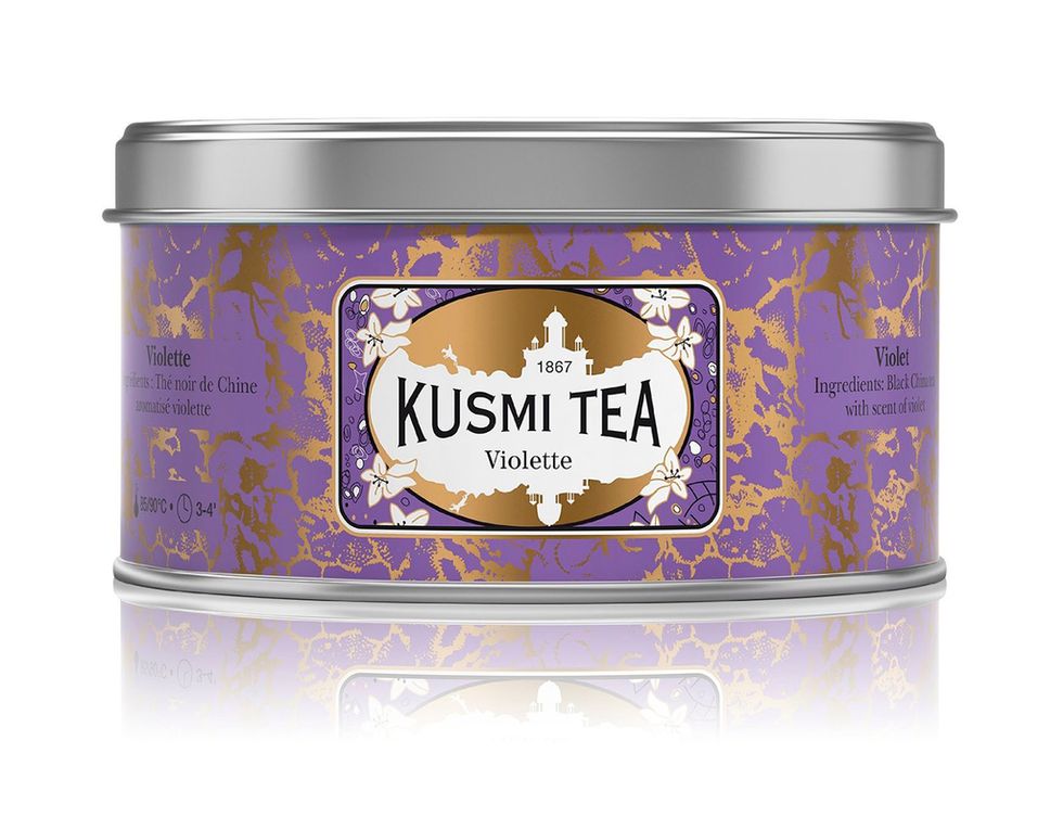 <p>'Violette' (13,20 €), té negro aromatizado con violeta de&nbsp;<strong>Kusmi Tea</strong>.</p>