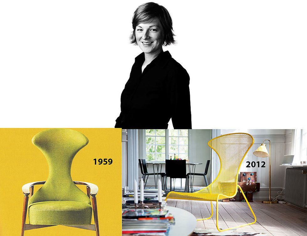 <p>
Todo un clásico de Ikea, la butaca <i>Cavelli</i> de Bengt Ruda, fue la musa inspiradora de la alemana <strong>Wiebke Braasch</strong> para crear su estilizado sillón de acero <i>PS,</i> una pieza apilable, estilizada y que <br />vale para interior y exterior. ¡Divina!</p>