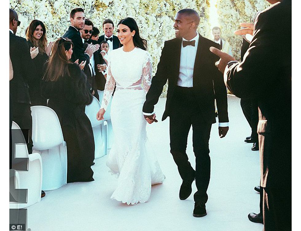 los vestidos de novia mas famosos de la historia kim kardashian