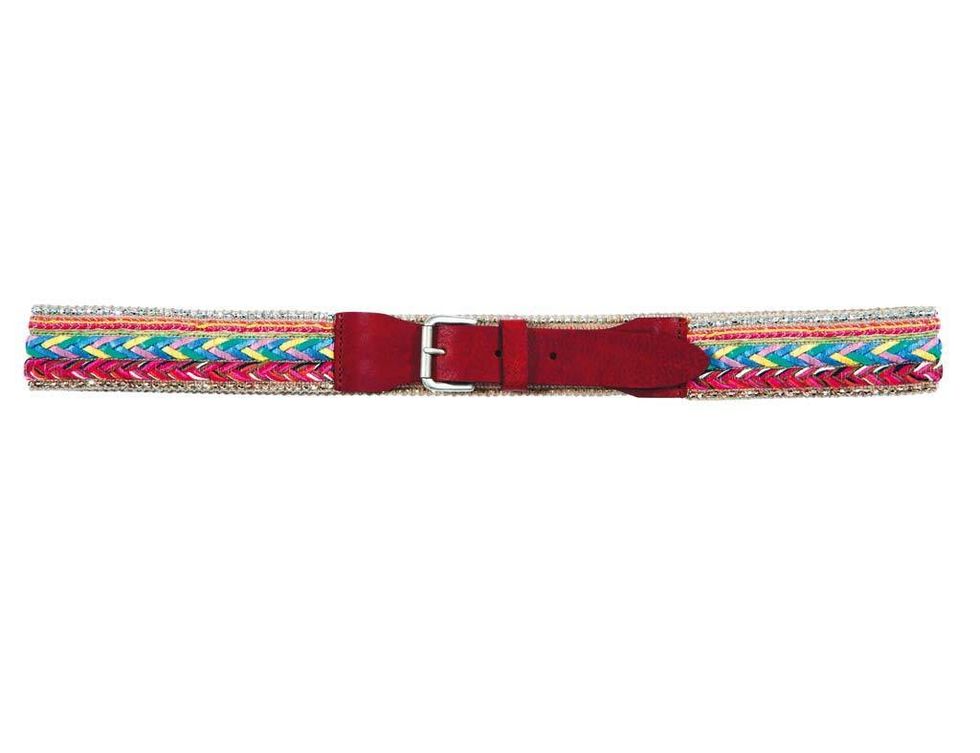 <p>Cinturón de cuero trenzado, de <strong>Kookaï</strong> (45 €).</p>