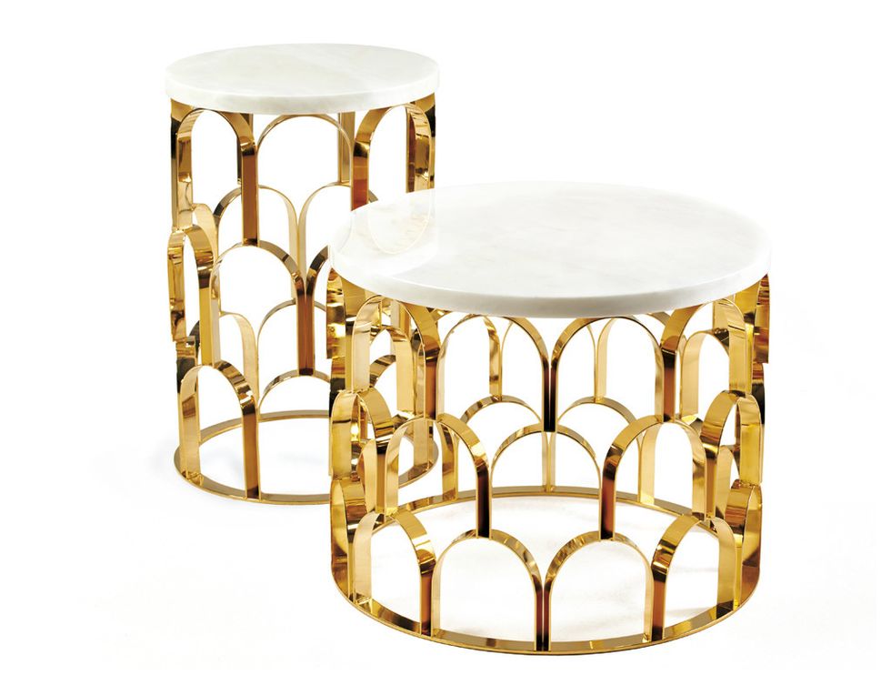 <p>El dorado cotiza al  alza en el mundo del  diseño. ¿La prueba?  La mesa Ananaz,  de Ginger &amp; jagger.  ¡Deslumbrante!</p>