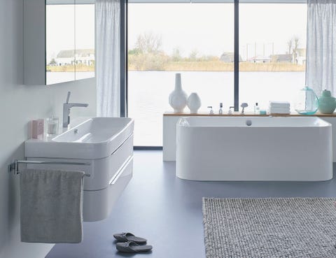 Baños en blanco y negro Baños en blanco y negro