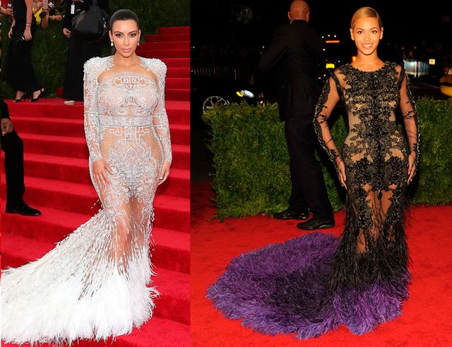 Kim copia a Beyonce