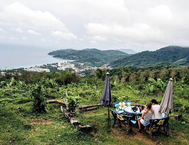 Panorámica de la costa de Phuket.