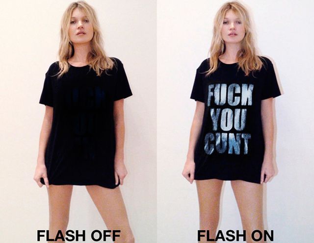 Kate Moss y su mensaje antipaparazzis