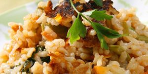 Food, Green, Rice, Ingredient, Recipe, Arborio rice, Staple food, Dish, Jasmine rice, Takikomi gohan, 